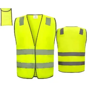 Reflective Construction Vest for Adults, 1 Count