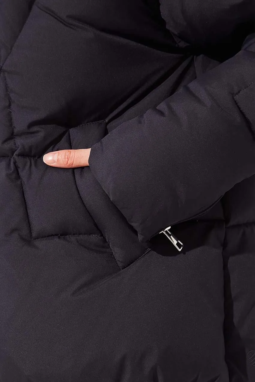 Stratosphere Black Down Slouchy Puffer Jacket
