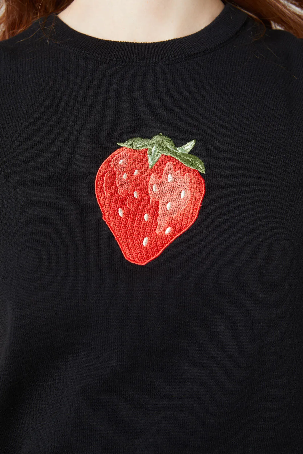 Strawberry Emb Vest