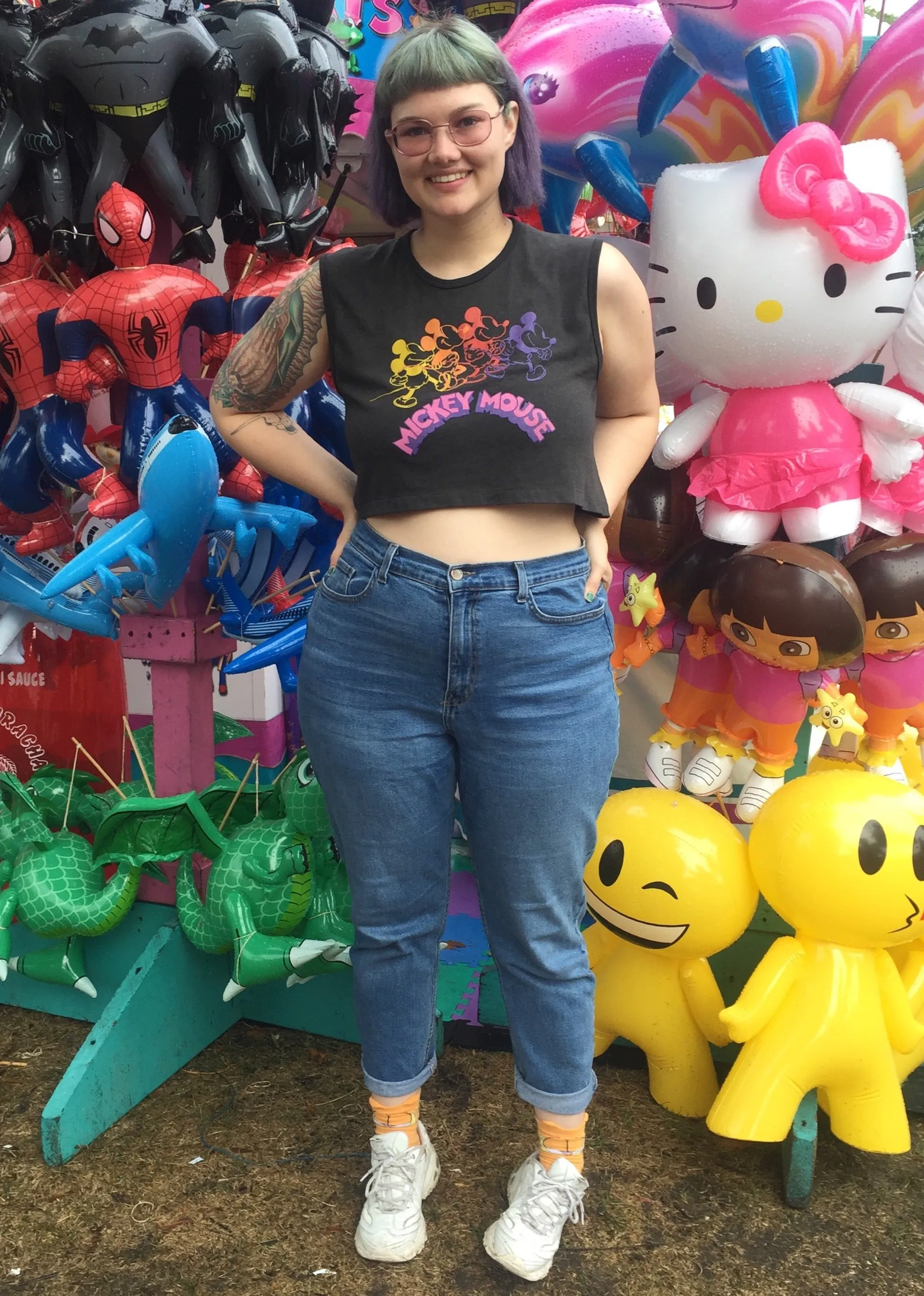 Stretch Mom Jeans - XL/2X