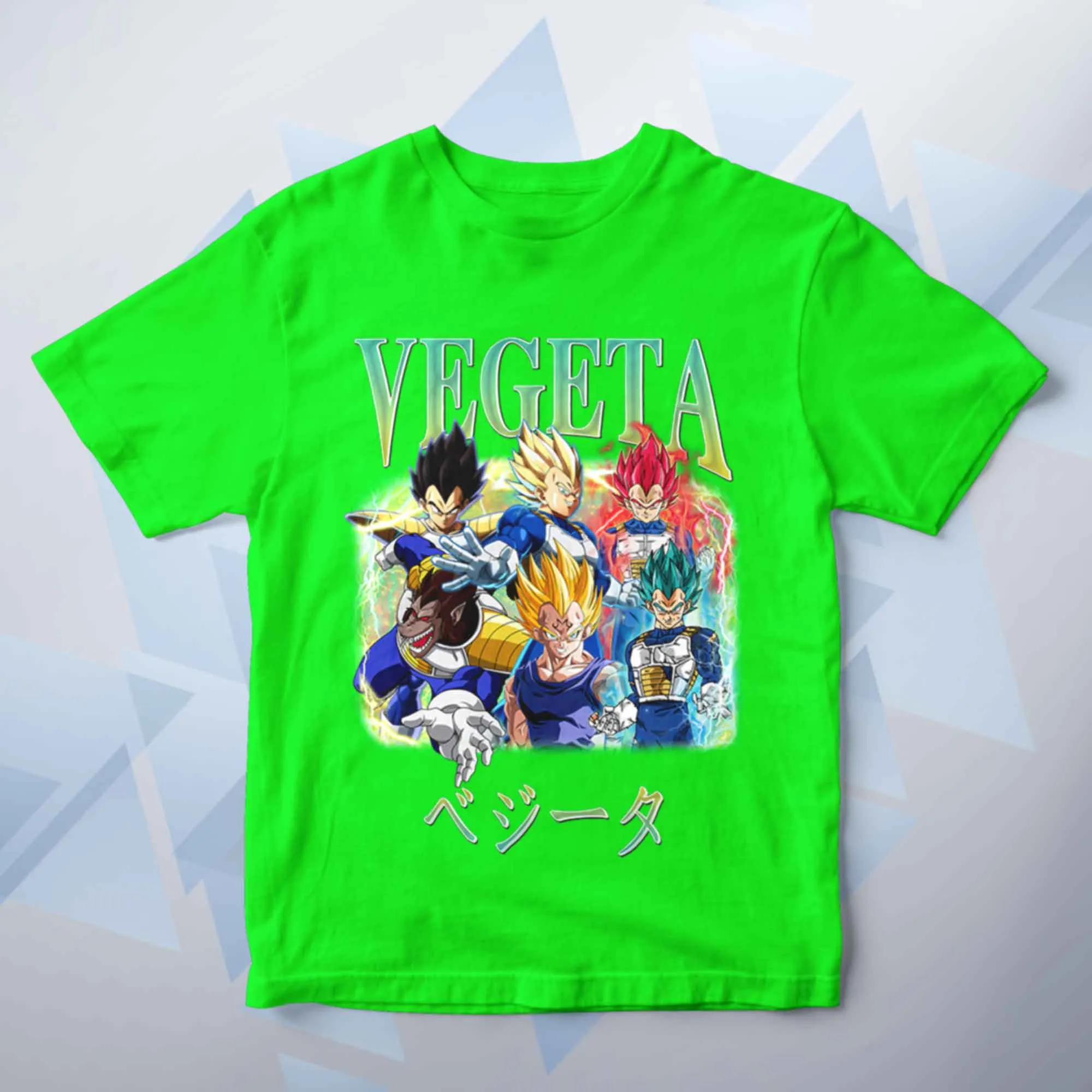 Vintage Vegeta Kids Unisex T Shirt Anime