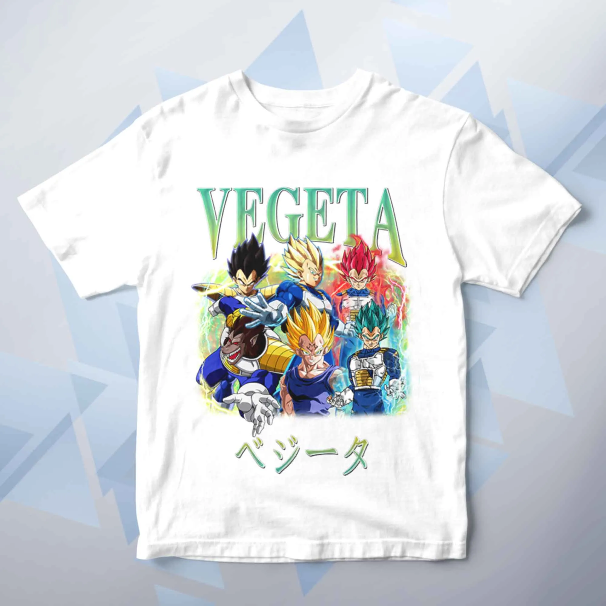 Vintage Vegeta Kids Unisex T Shirt Anime
