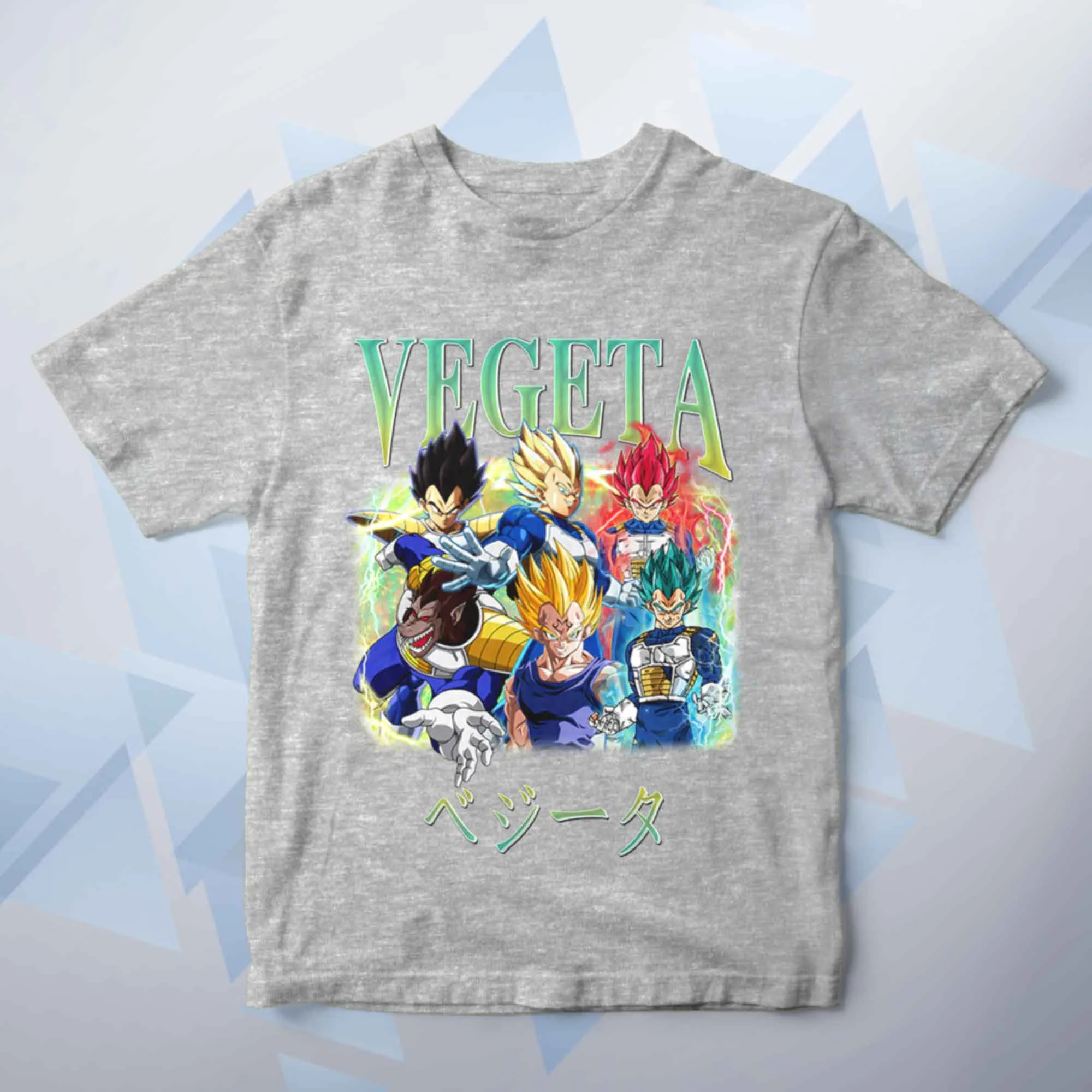 Vintage Vegeta Kids Unisex T Shirt Anime