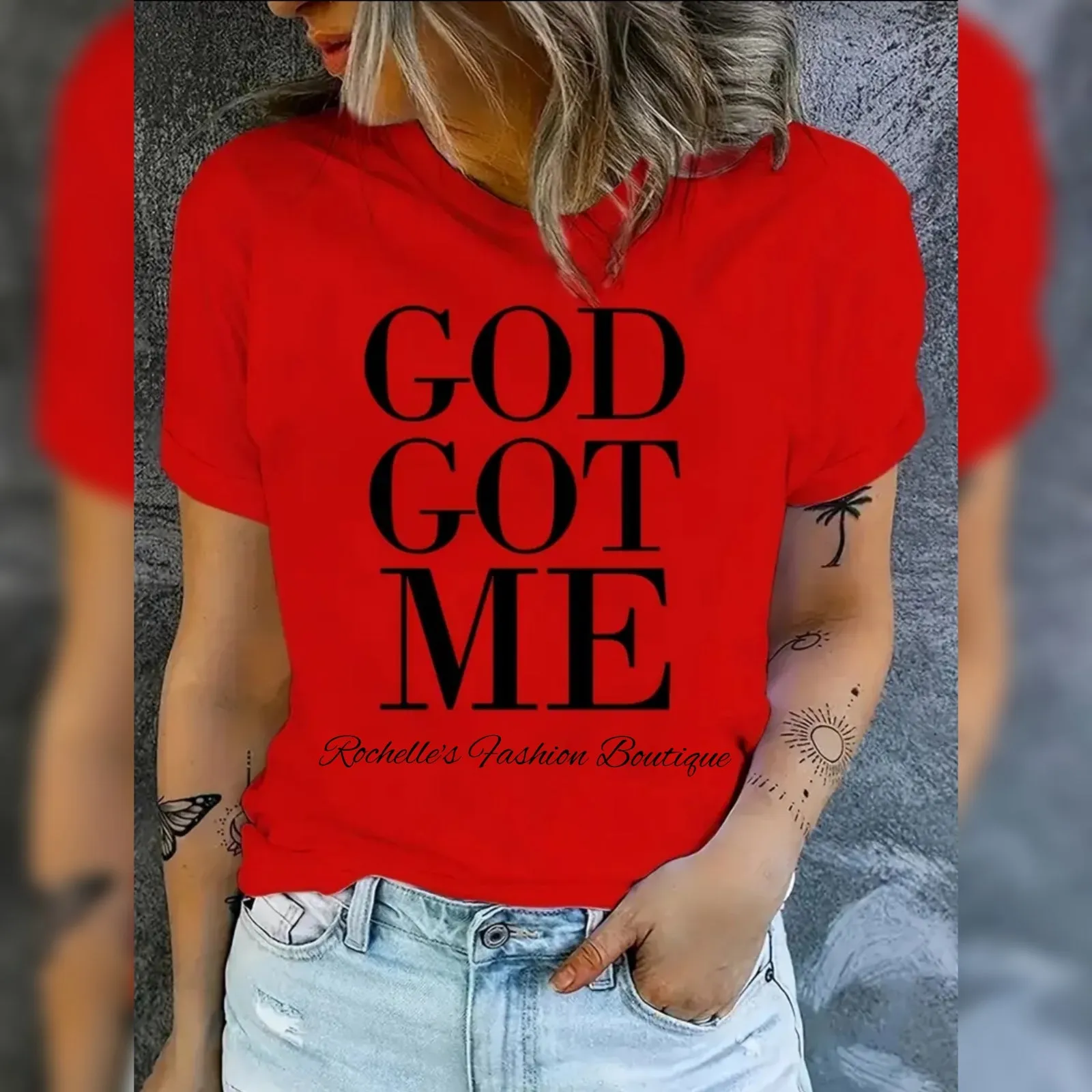 White God Got Me T Shirt