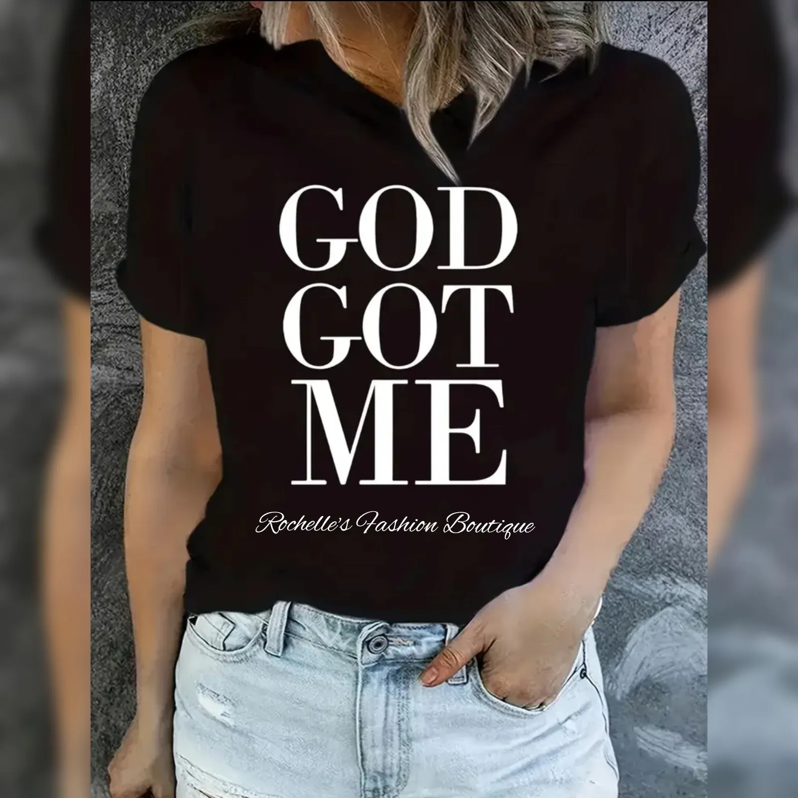 White God Got Me T Shirt