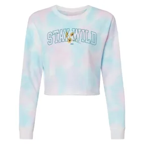 Women’s Stay Wild Cropped Crewneck