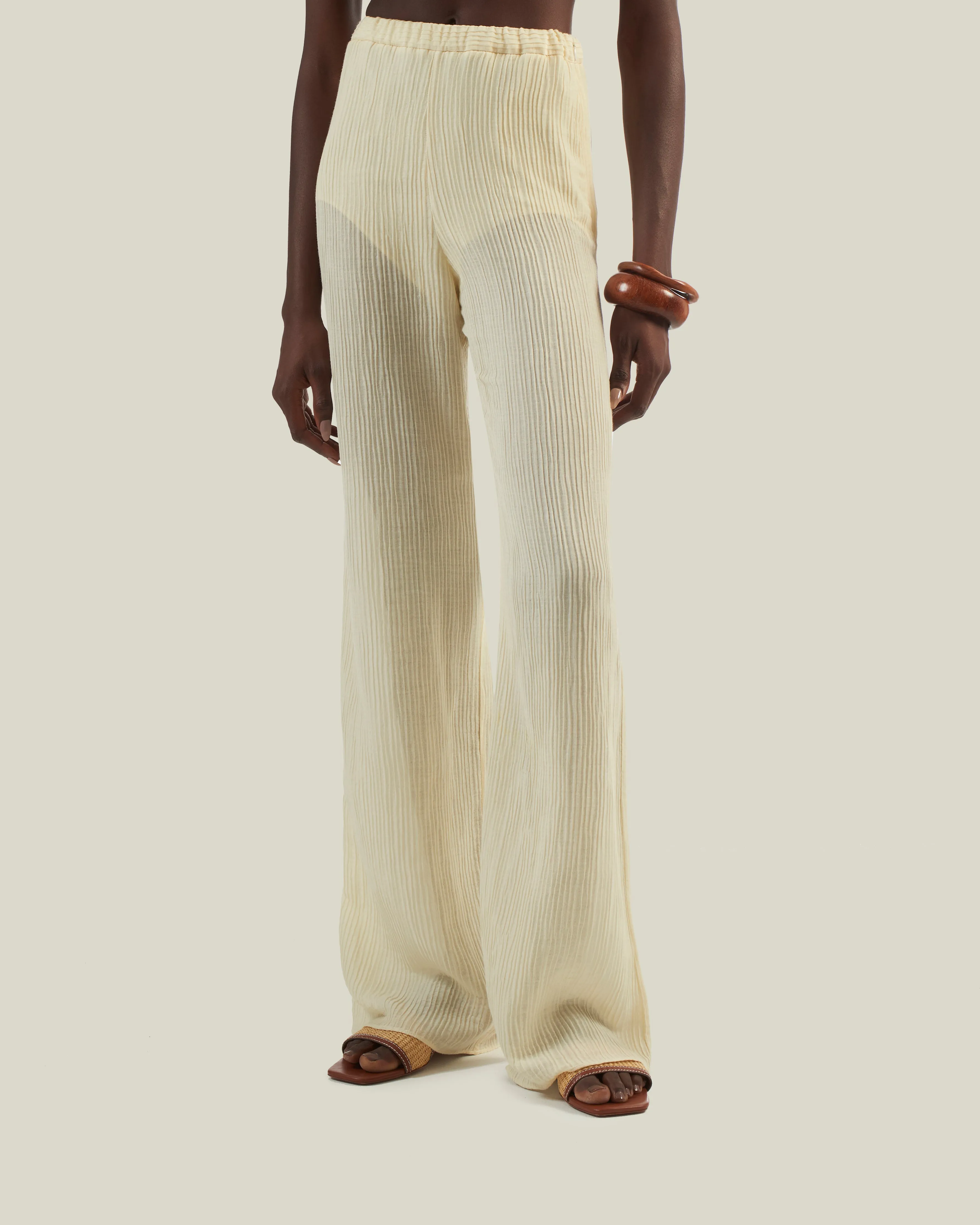 Zoagli Pants in Ivory