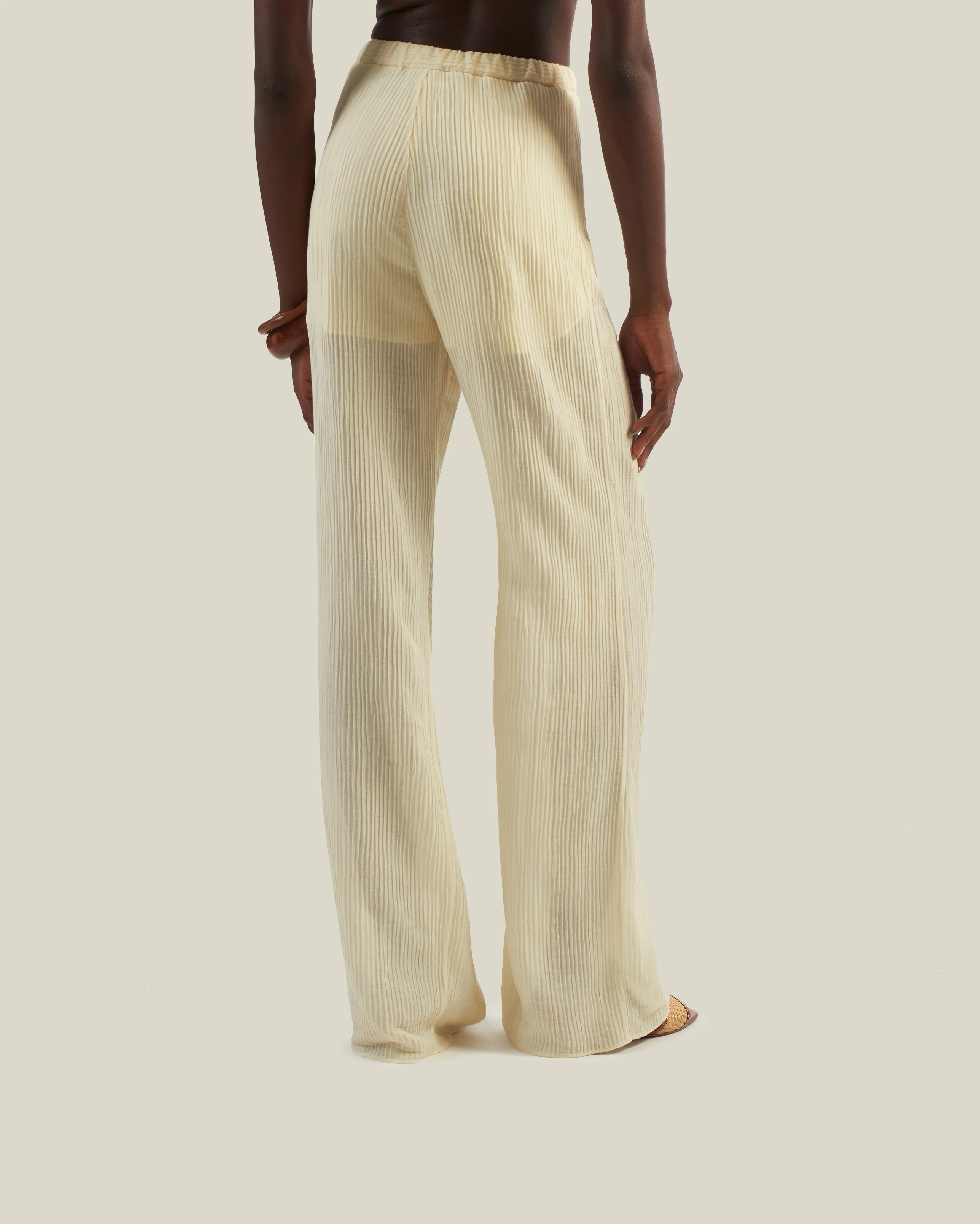 Zoagli Pants in Ivory